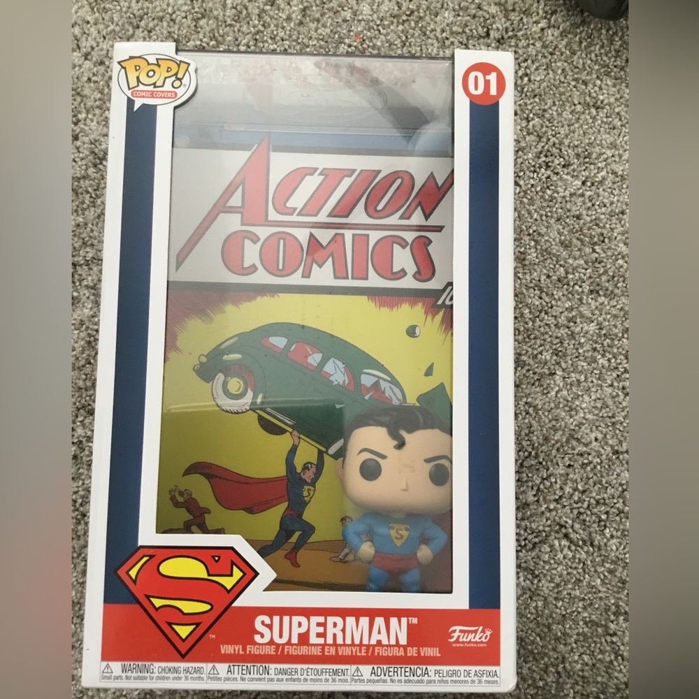 Funko Pop Comic Covers Superman 01. NIB